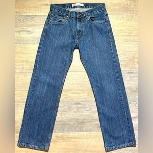 Boys Levi 505 Regular Fit Jeans